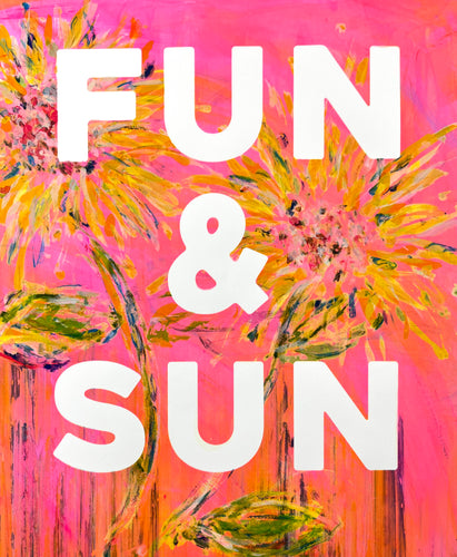 FUN & SUN - pretty in neon pink